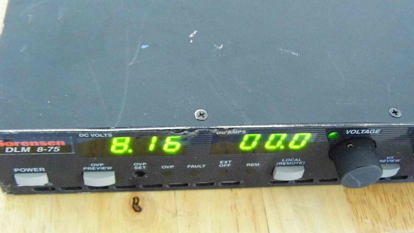 Sorensen DLM8-75 0-8V 75A 600W DC Power Supply (6 in stock) Sorensen DLM8-75 0-8V 75A 600W DC Power Supply (6 in stock)